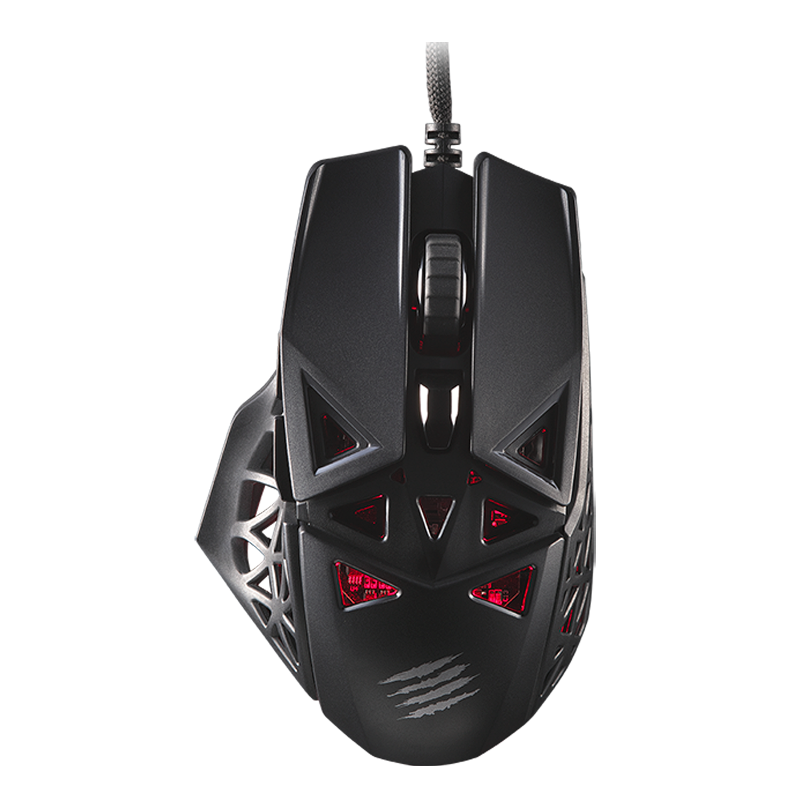 MAD CATZ M.O.J.O. M1 Wired Optical Gaming Mouse with Customizable Buttons  (12000 DPI, Dakota Technology, Black)